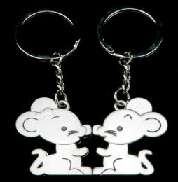 キーホルダー　マウスペア